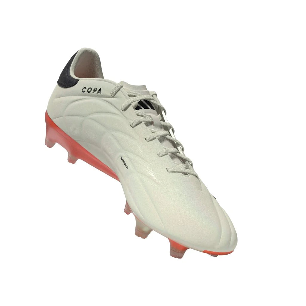 adidas Copa Pure 2 Elite FG Firm Ground Soccer Cleats Ivory Black Solar Red