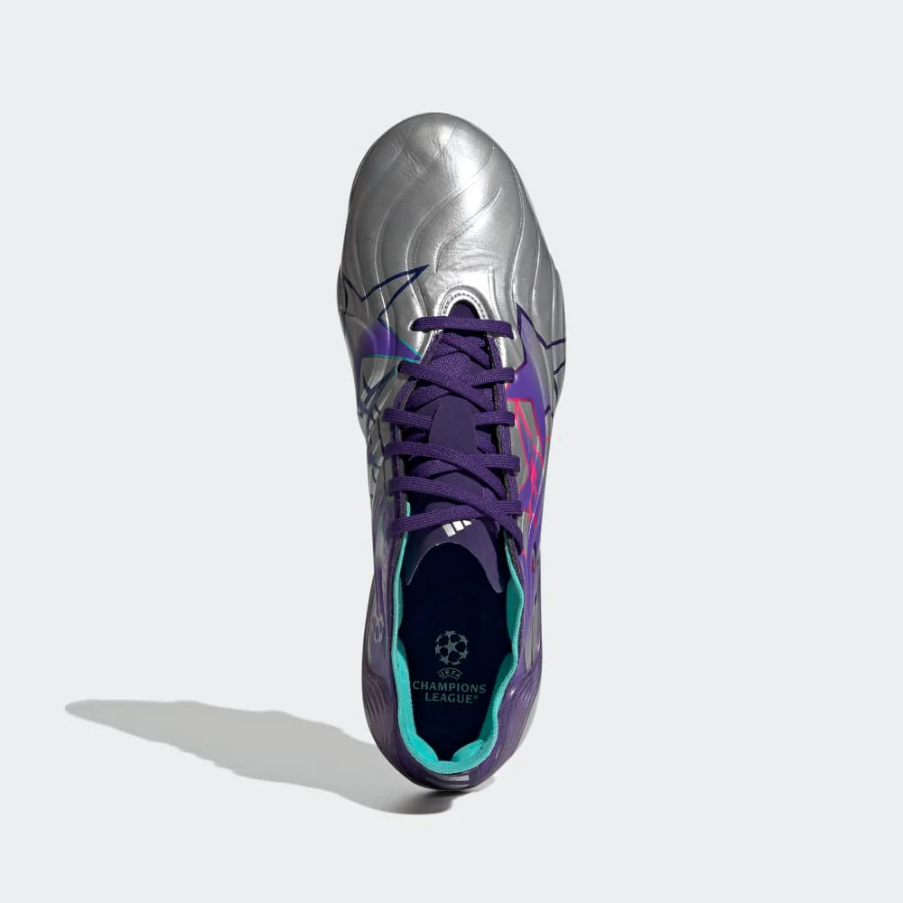 adidas Copa Sense1 FG Firm Ground Soccer Cleats UEFA Purple Silver Metallic