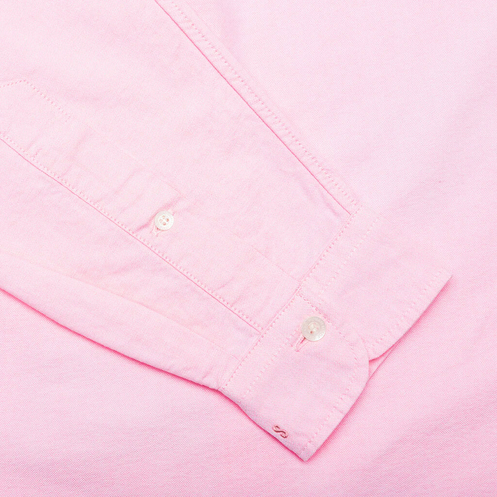 Oxford BD L S Shirt Pink