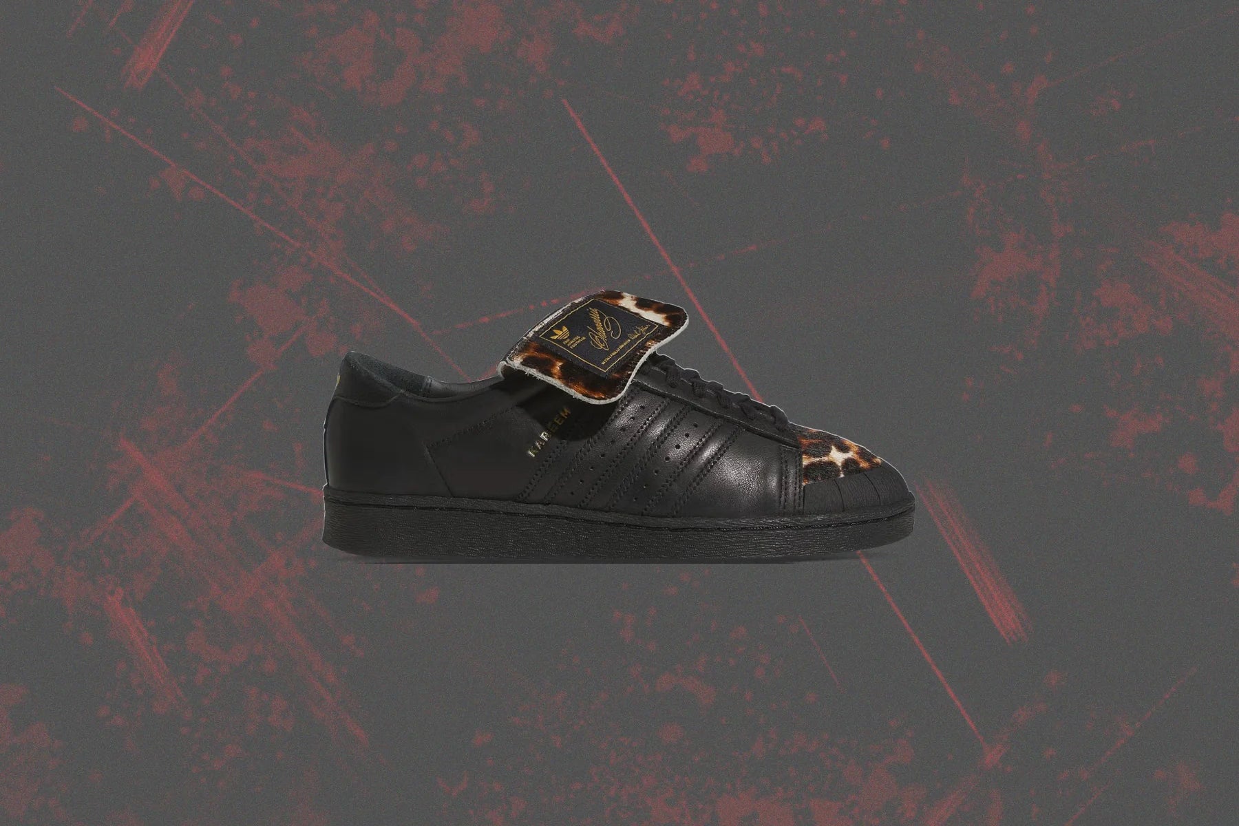 Adidas Originals x Willy Chavarria Jabbar Low Core Black Red Gold Metallic