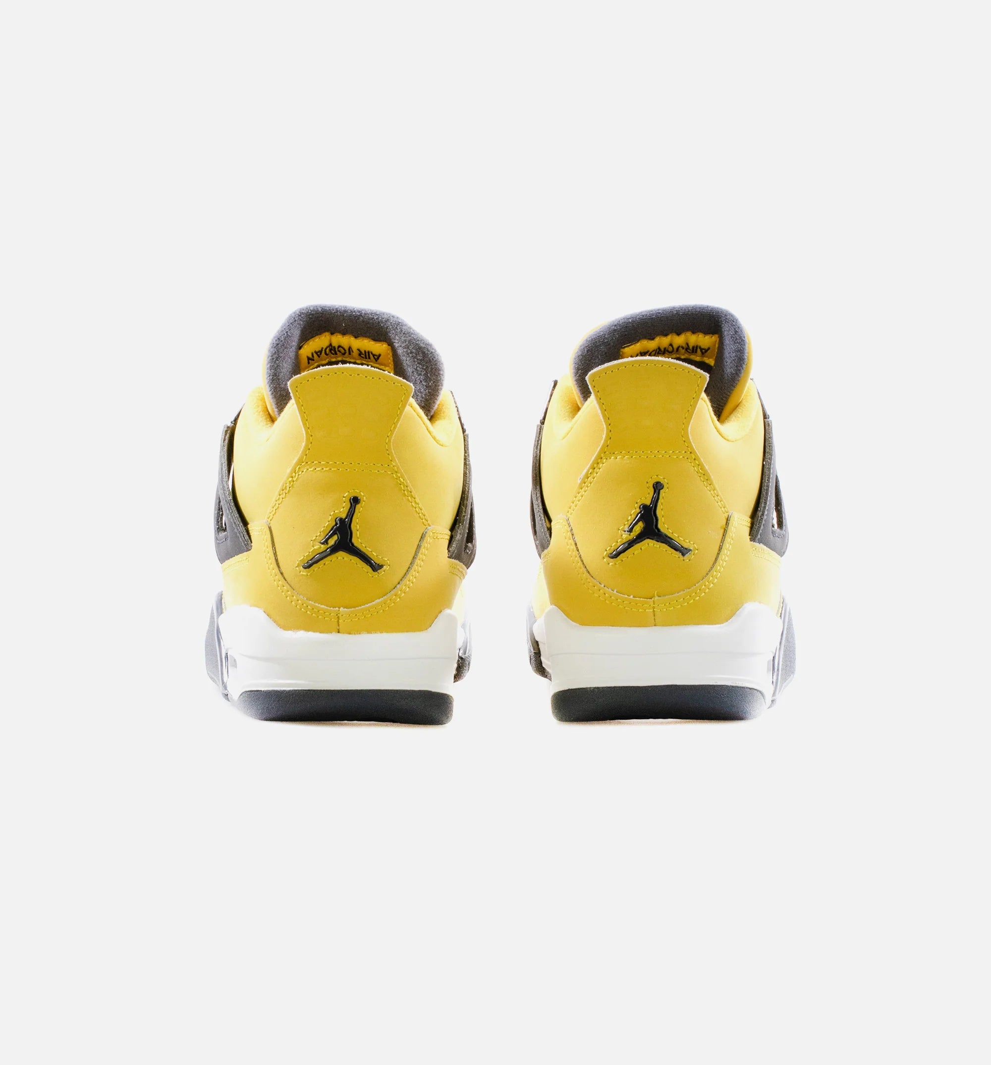 Air Jordan 4 Retro Lightning Grade School Lifestyle Shoe Tour Yellow White Dark Blue Grey Limit One Per Customer
