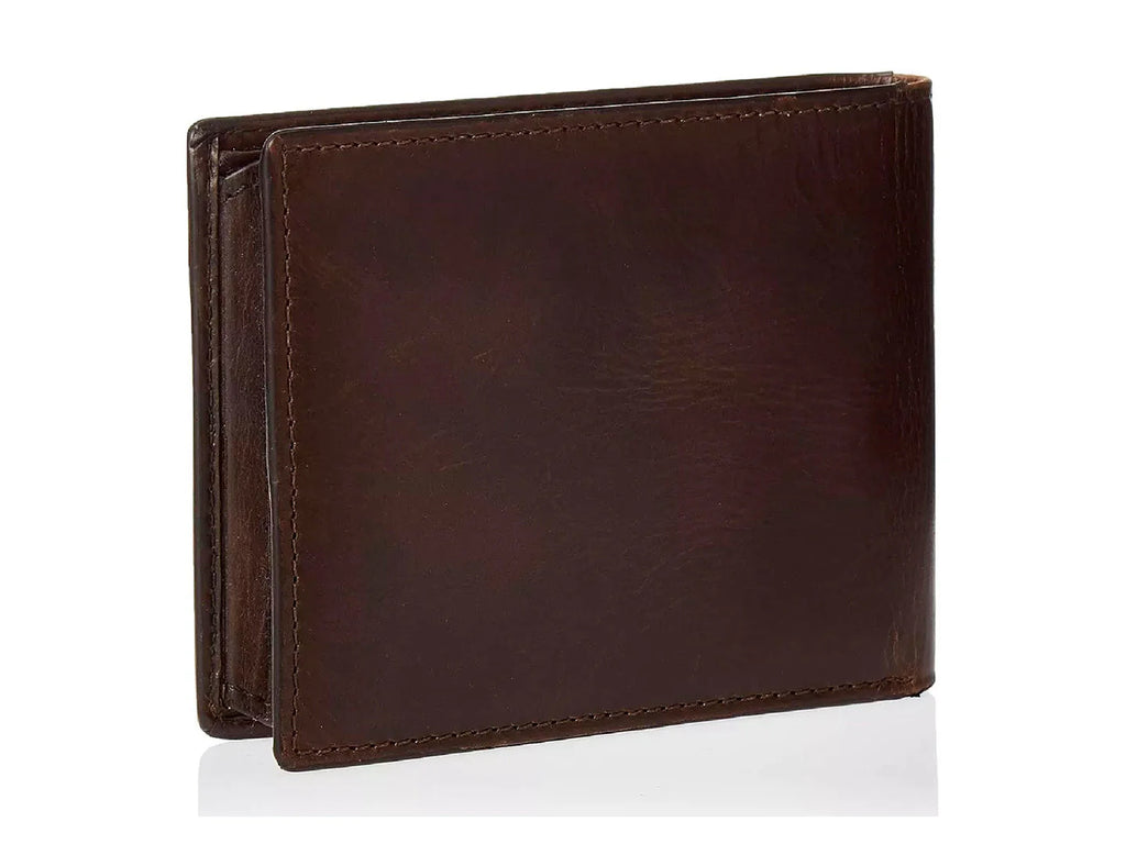 Cartera Fossil de Cuero Color Café
