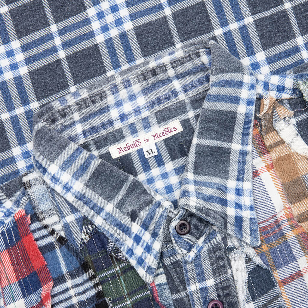 Ribbon Flannel Shirt Assorted