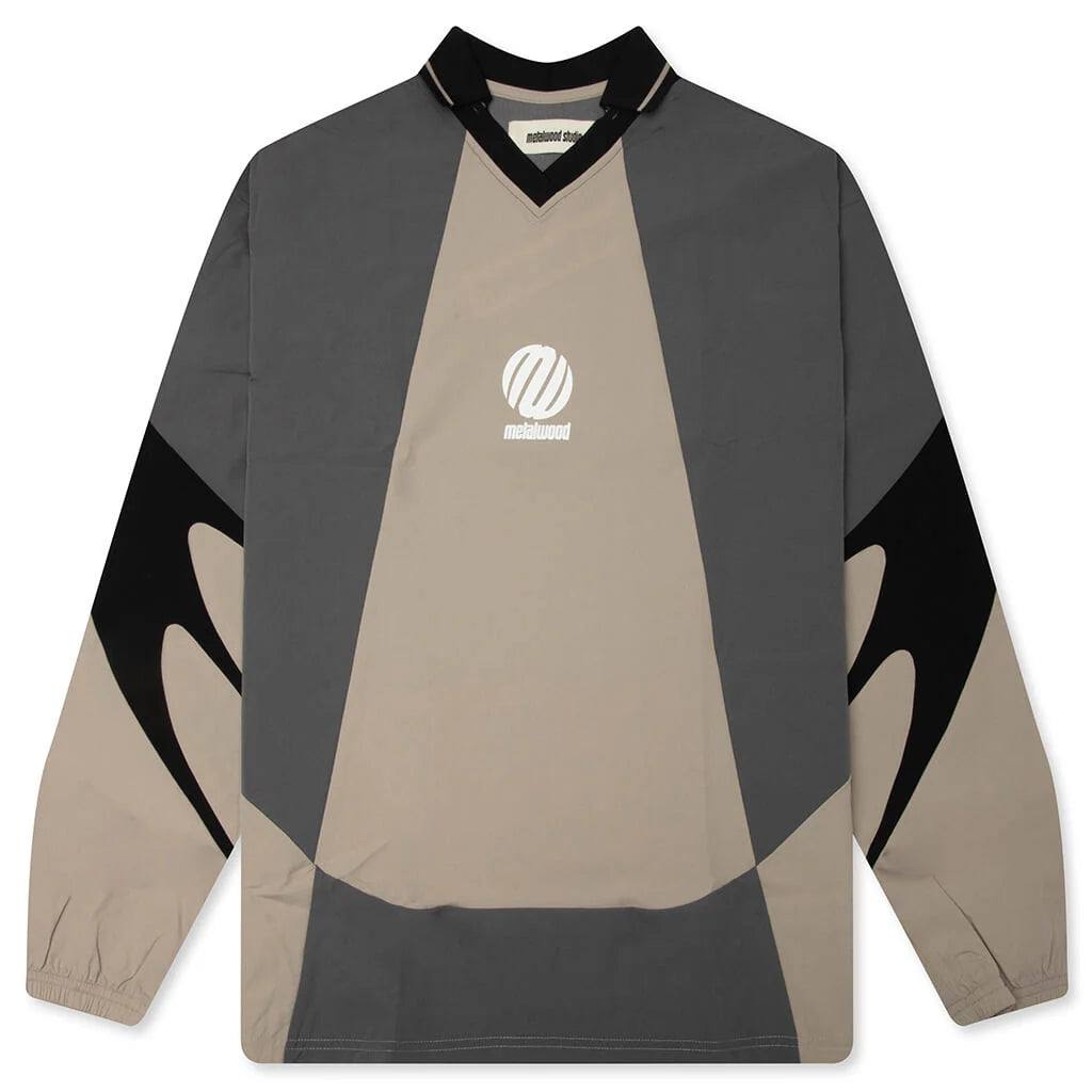 Machine L S Polo Black