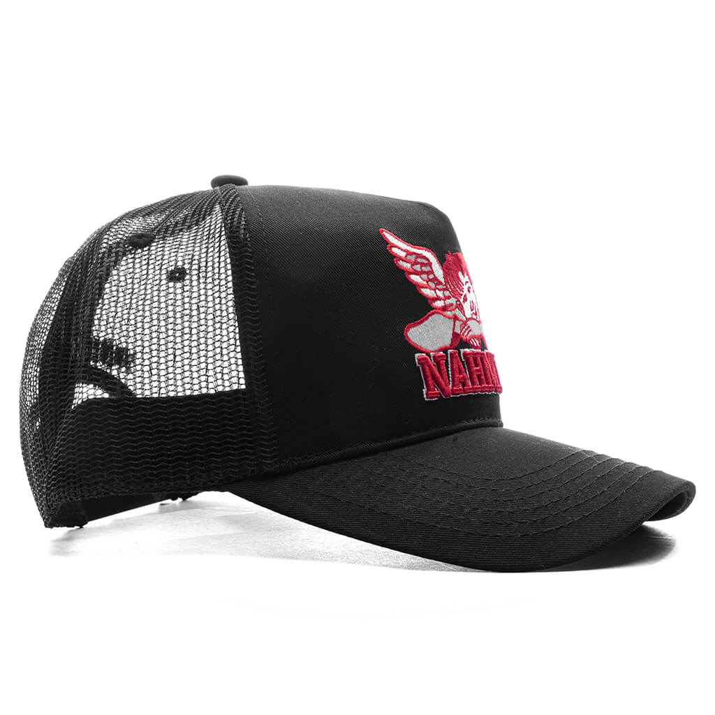 Angel Trucker Hat Black
