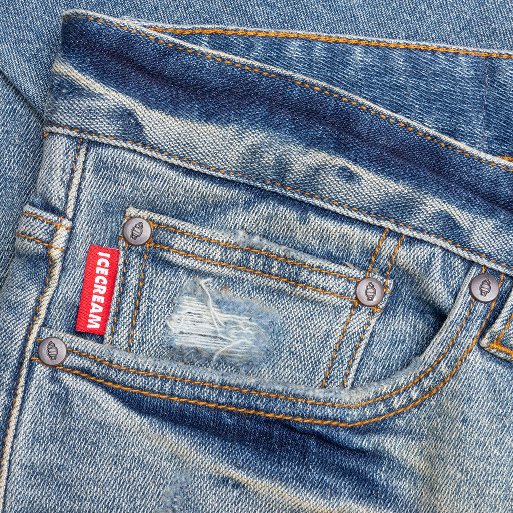 Blue Patch Chocolate Fit Jeans Gelatto