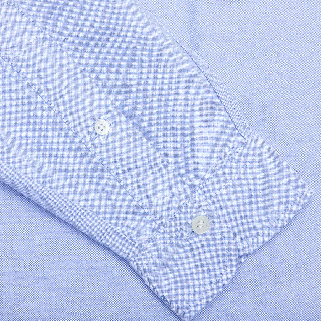 Oxford BD L S Shirt Blue