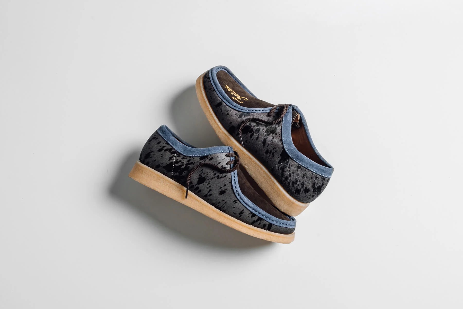 Feature x Padmore Barnes P204 Original Low Top Animal Grey Navy