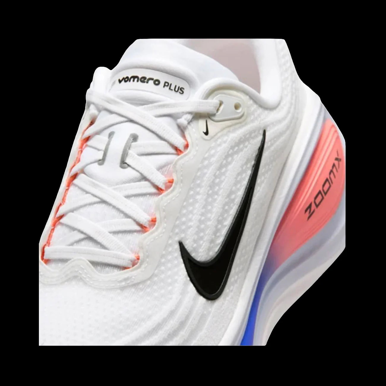 Nike Vomero Plus White Black Atomic Pink Racer Blue