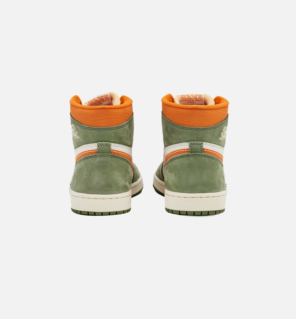 Air Jordan 1 High OG Craft Celadon Mens Lifestyle Shoe Celadon Bright Mandarin Coconut Milk