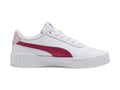 Tenis PUMA Carina 30 Blanco y Rosa para Niña