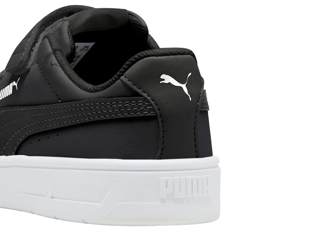 Tenis PUMA Court Classic Clean Negros para Niño