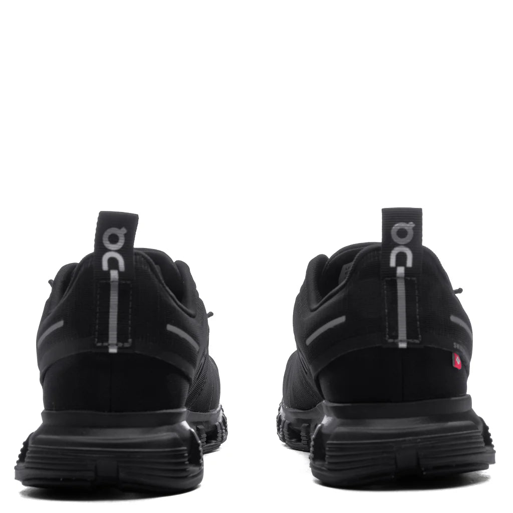 Womens Cloud 6 Waterproof Black Black