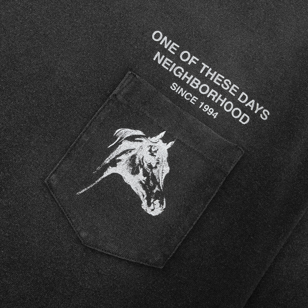 Neighborhood x One of These Days S S Crewneck Tee Black