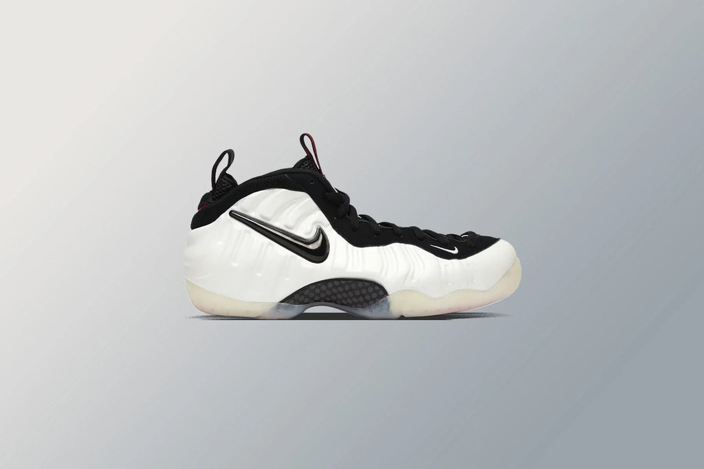 Air Foamposite Pro Pearl Pearl White White Black True Red