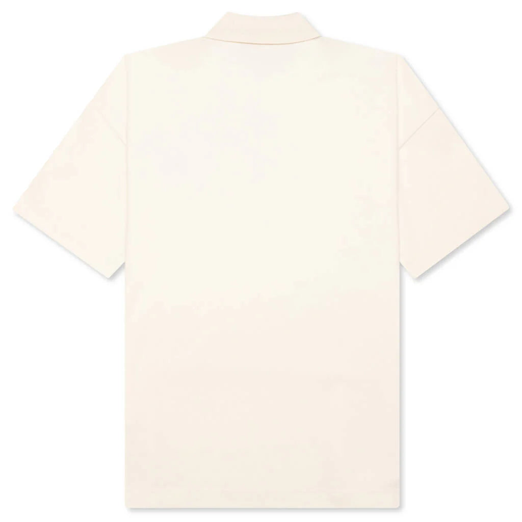 Bunny Embroidery Polo Shirt Beige