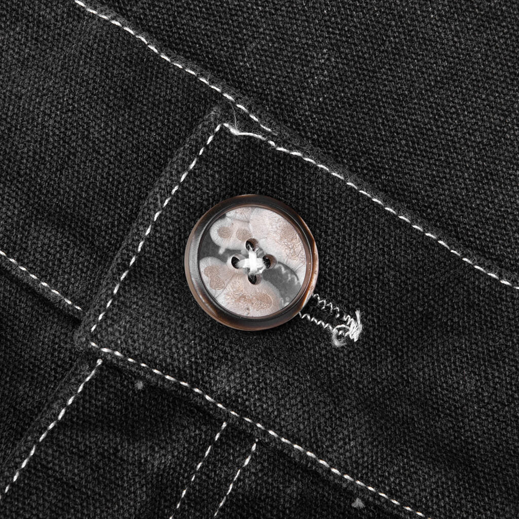 Sun Bleached Slant Pant Washed Black