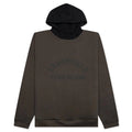 Nylon Fleece Hoodie Ink Jet Black