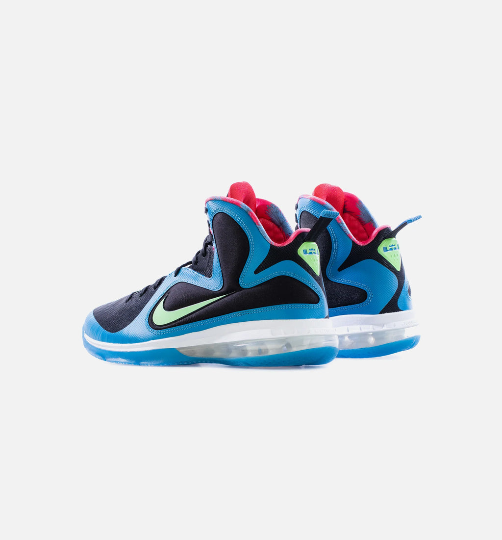 LeBron 9 South Coast Mens Basketball Shoe Black Blue