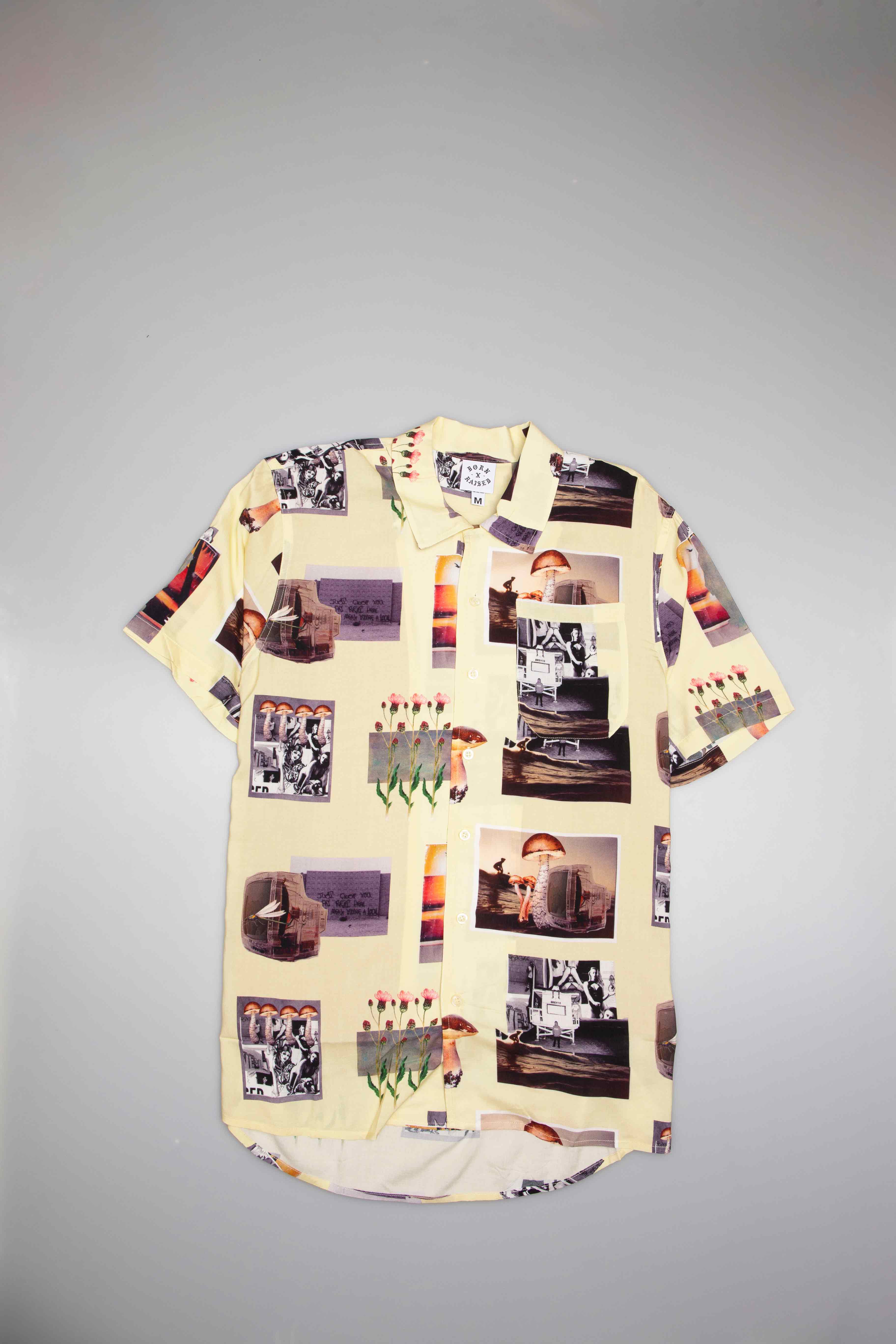 After School Special Button Up Mens Shirt Khaki Khaki