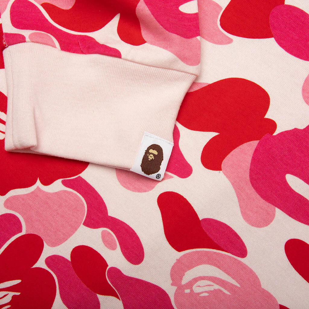 ABC Camo College L S Tee Pink
