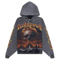 Echoes of Empires Hoodie Grey Wash