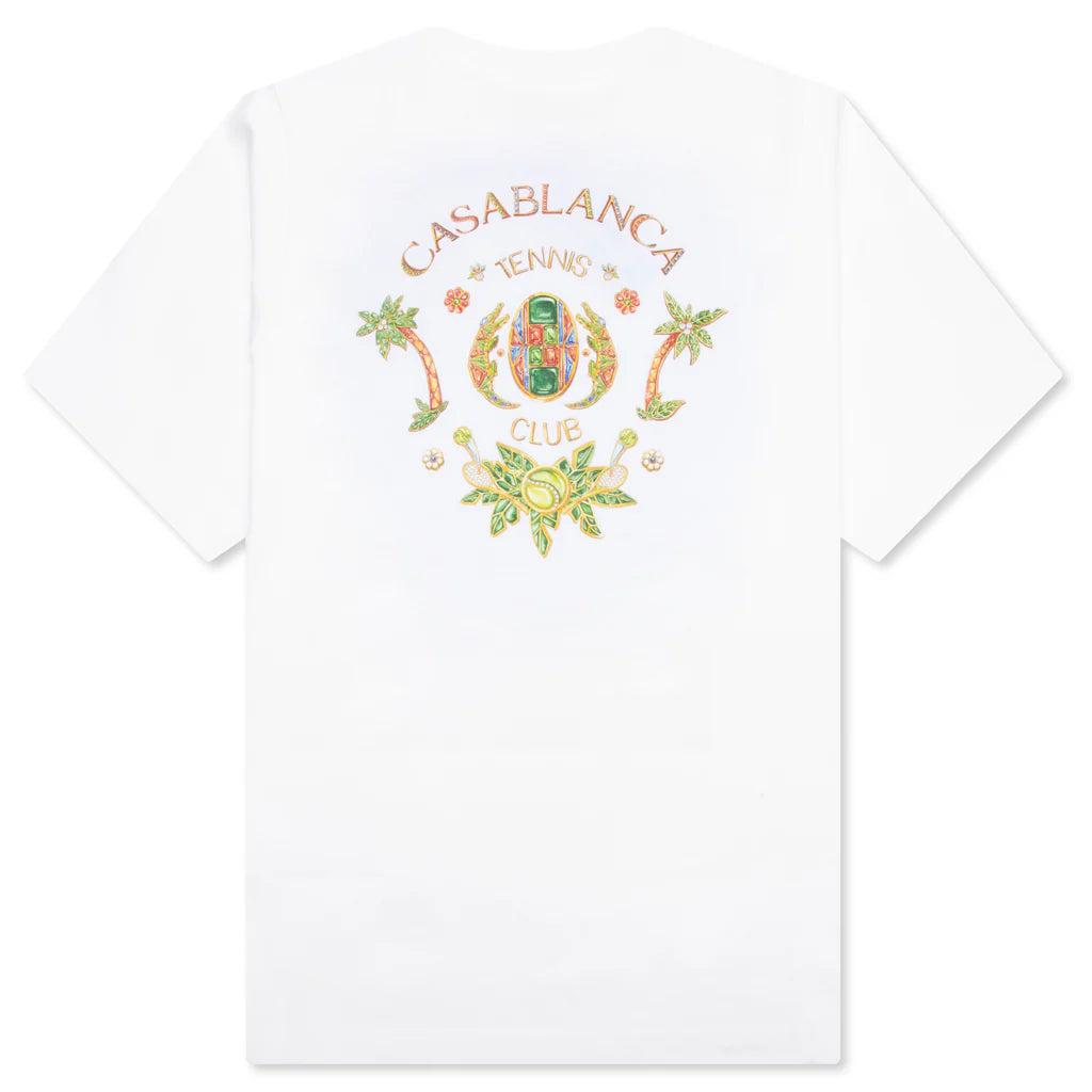 Joyaux DAfrique Tennis Club T Shirt White