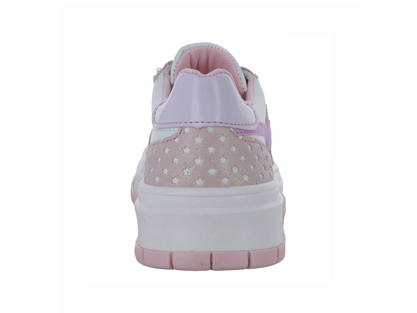 Tenis Elefante Selma Kiss Blanco y Rosa para Niña