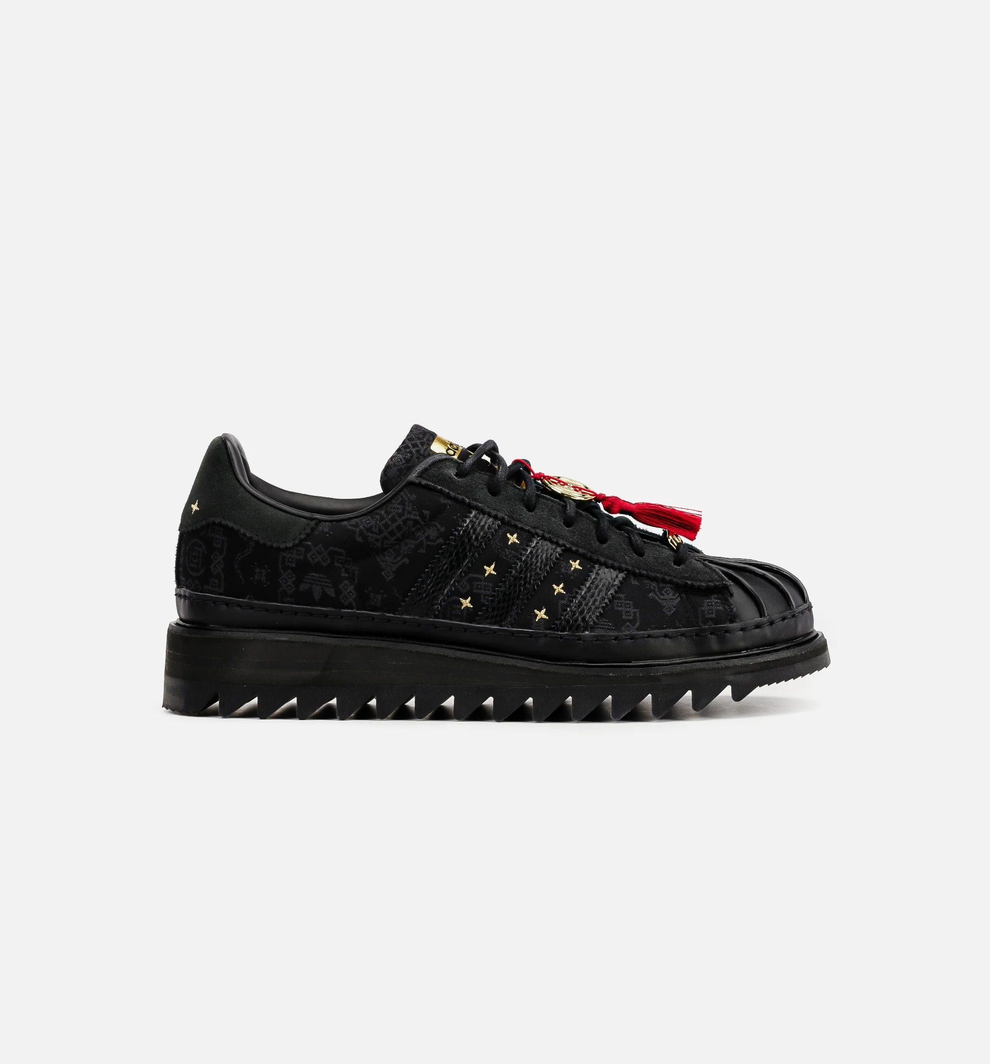 CLOT x Superstar Lunar New Year Mens Lifestyle Shoe Core Black Carbon Gold Metallic