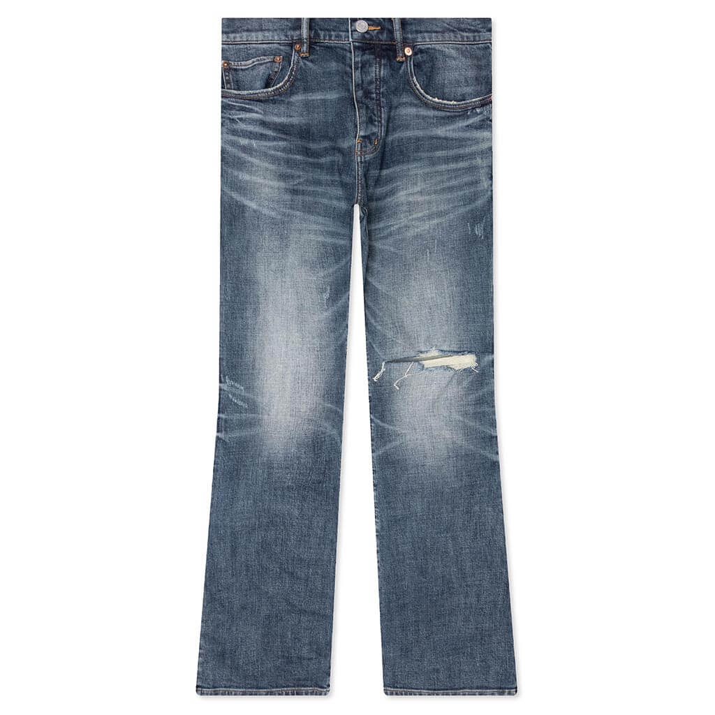 P004 1 Year Fade Flare Dark Indigo