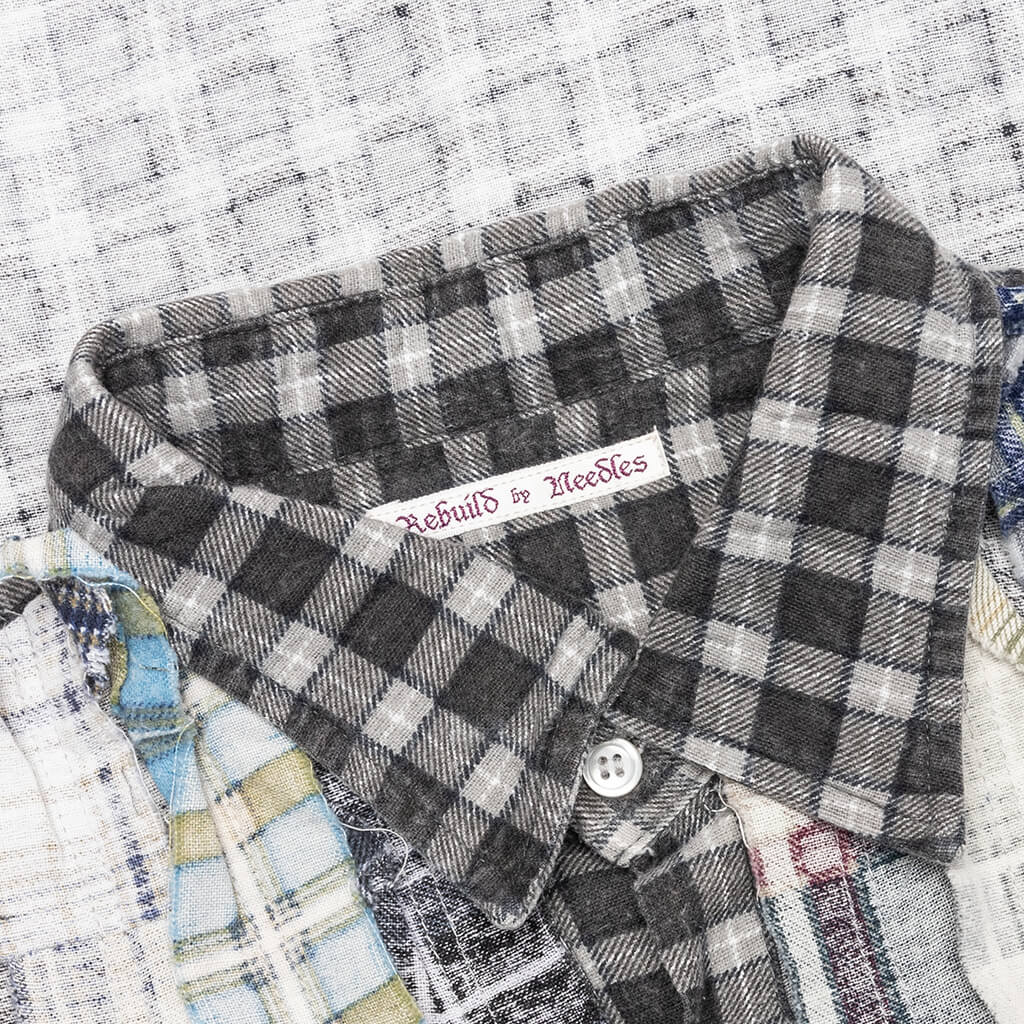 Ribbon Wide IO Flannel Shirt Assorted