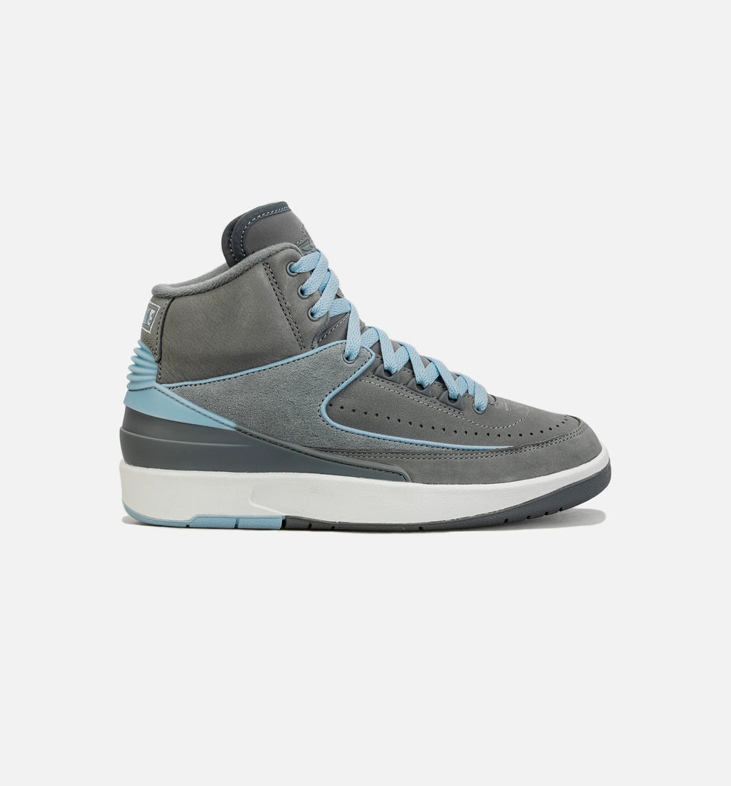 Air Jordan 2 Retro Cool Grey Womens Lifestyle Shoe Grey Blue