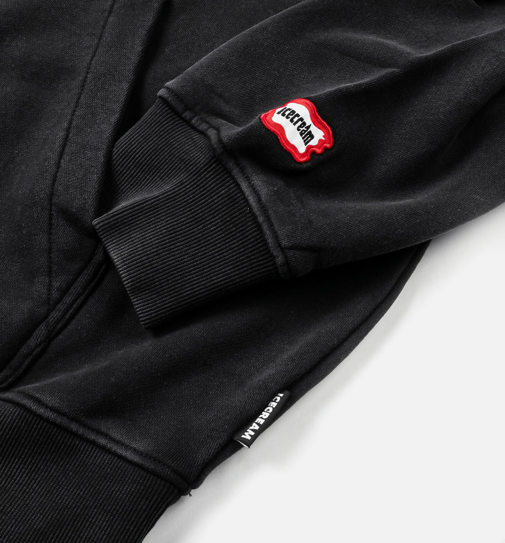 Park Pullover Mens Hoodie Black
