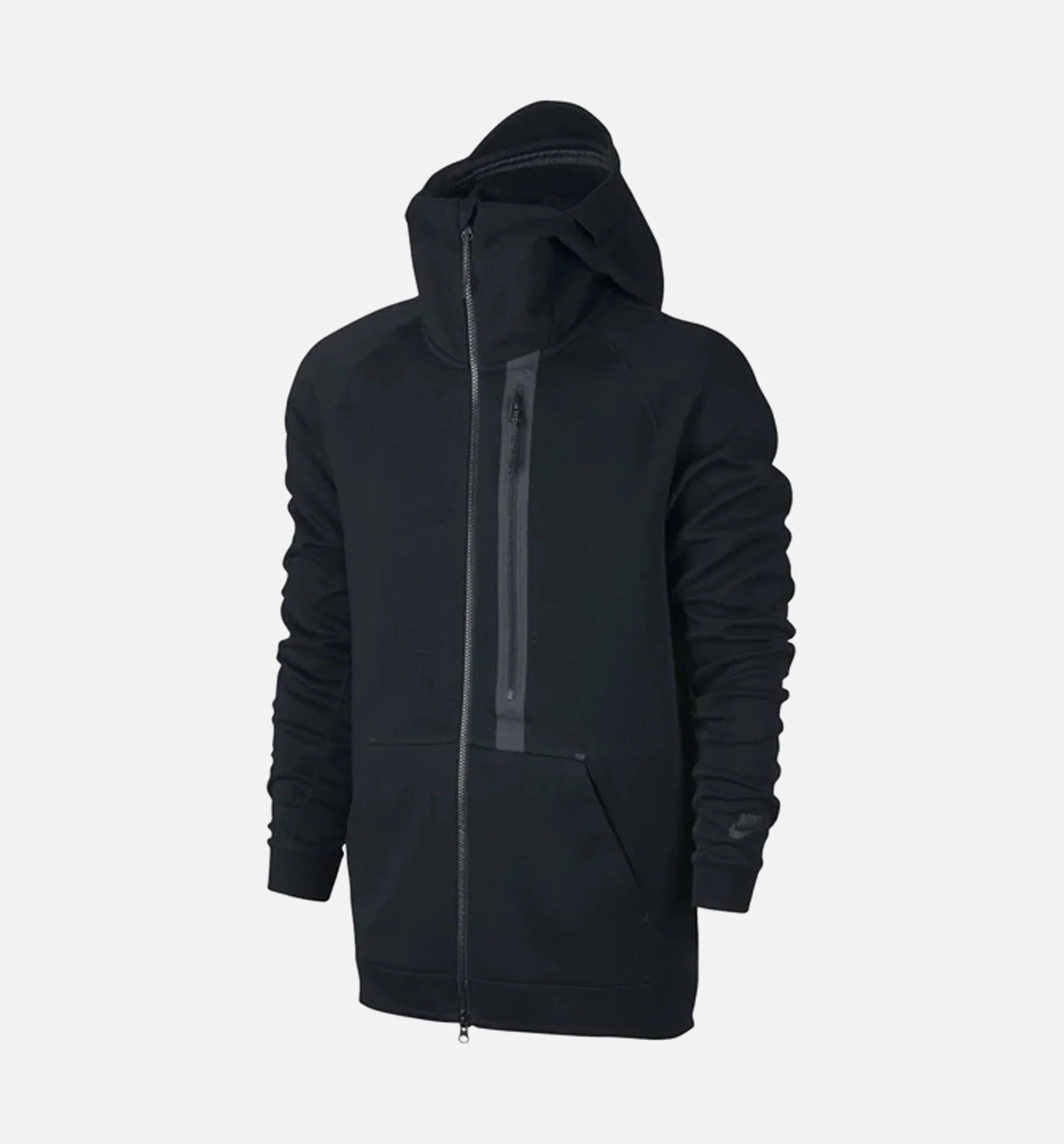 Tech Fleece Full Zip Mens Jacket Black