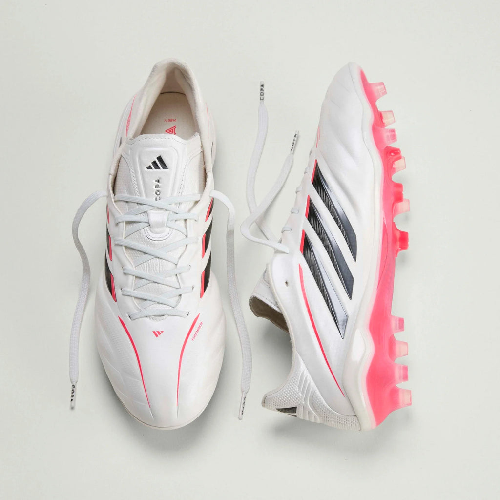adidas Copa Pure IV Elite FG Firm Ground Mens Soccer Cleats Zero Metal Black Lucid Red