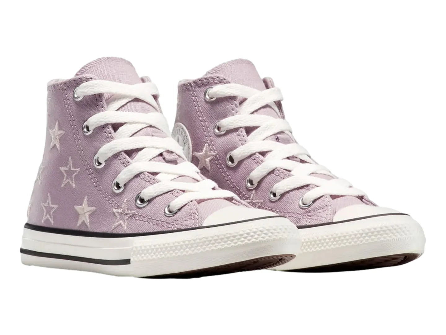 Tenis Converse Chuck Taylor All Star Starry Lila para Niña