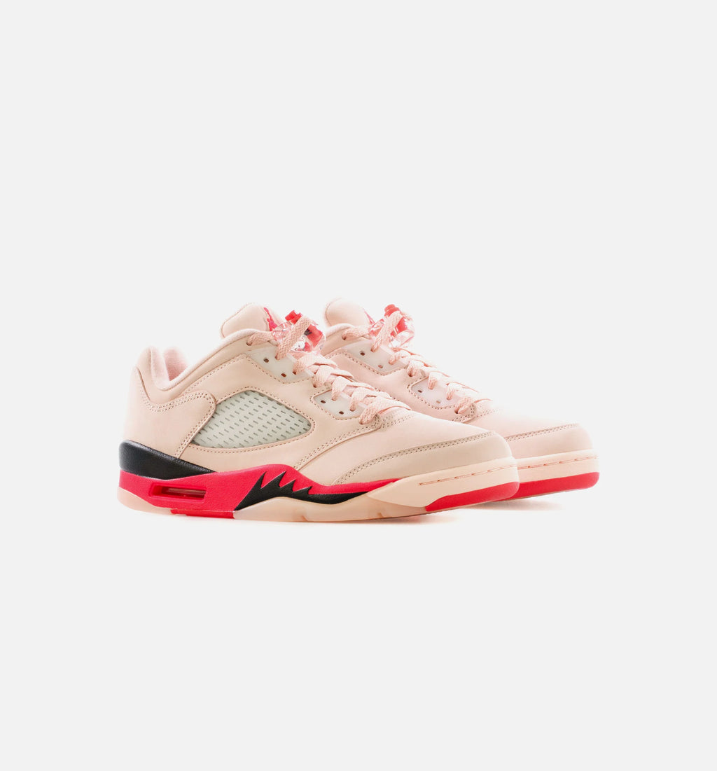 Air Jordan 5 Retro Low Girls That Hoop Womens Lifestyle Shoe Arctic Orange Siren Red