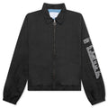 Reversible Skylab Radio Jacket Black
