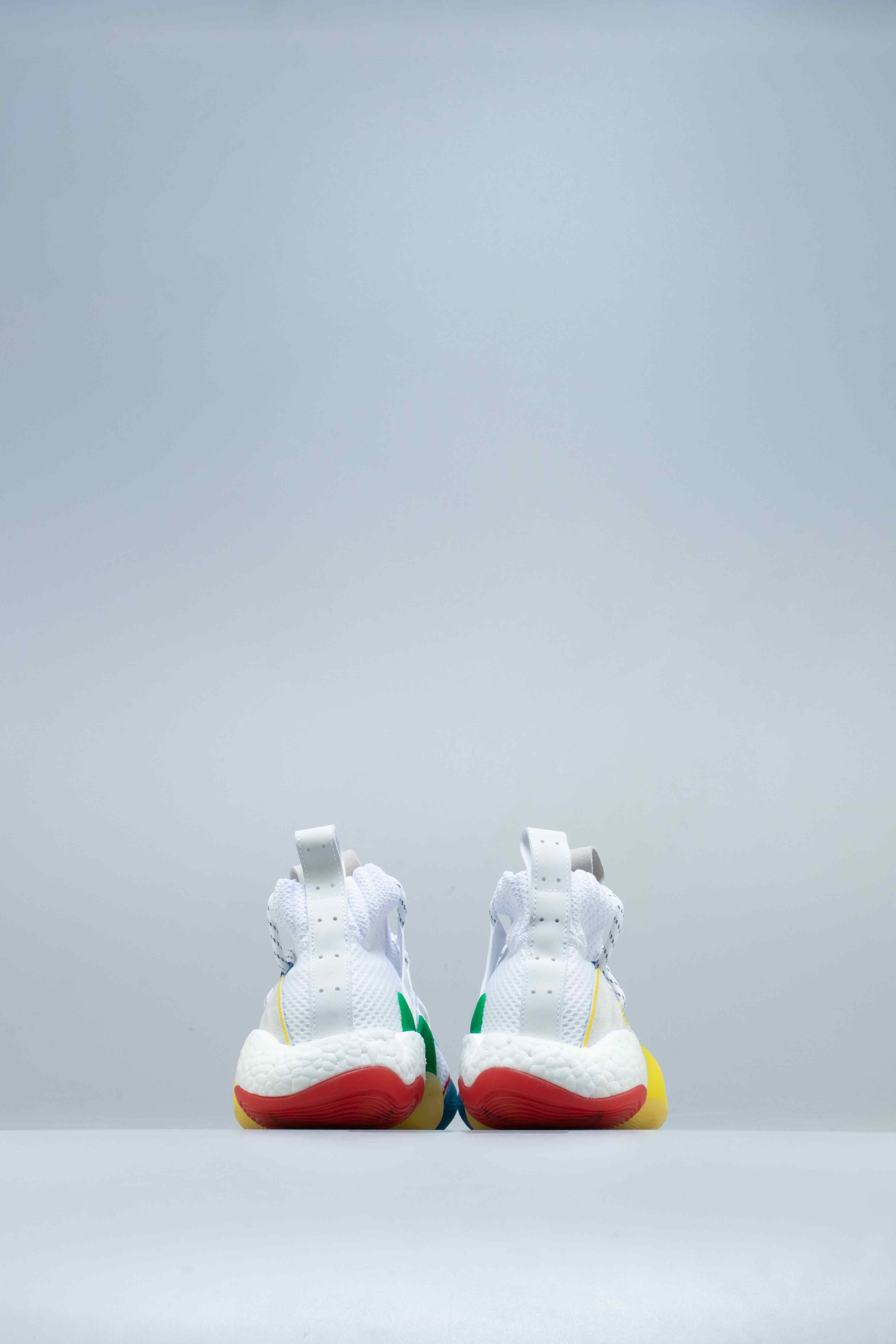 Pharrell X adidas Crazy BYW Lvl X Mens Shoes White Multi