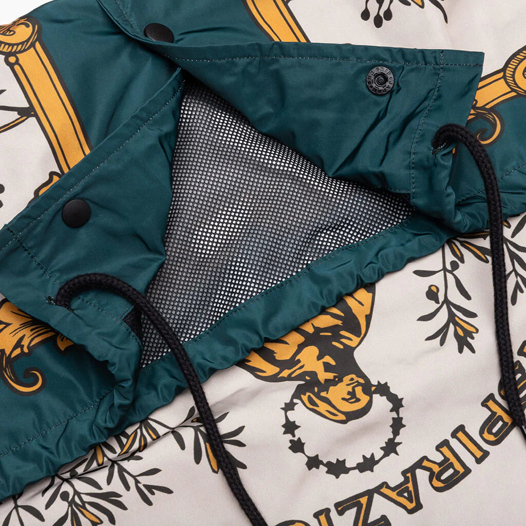 Lorenzo Coach Jacket Dark Green