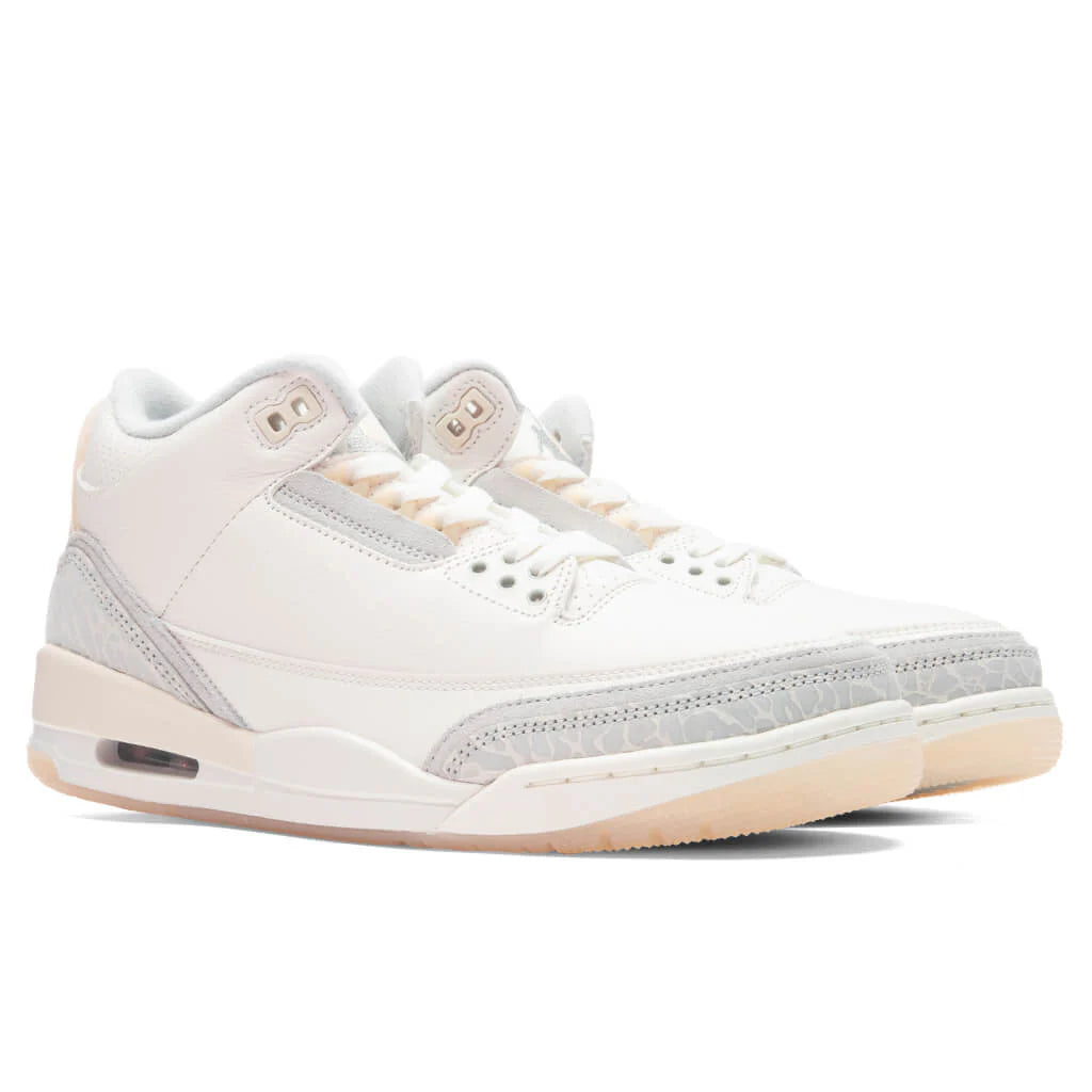 Air Jordan 3 Retro Craft Ivory Grey Mist Cream