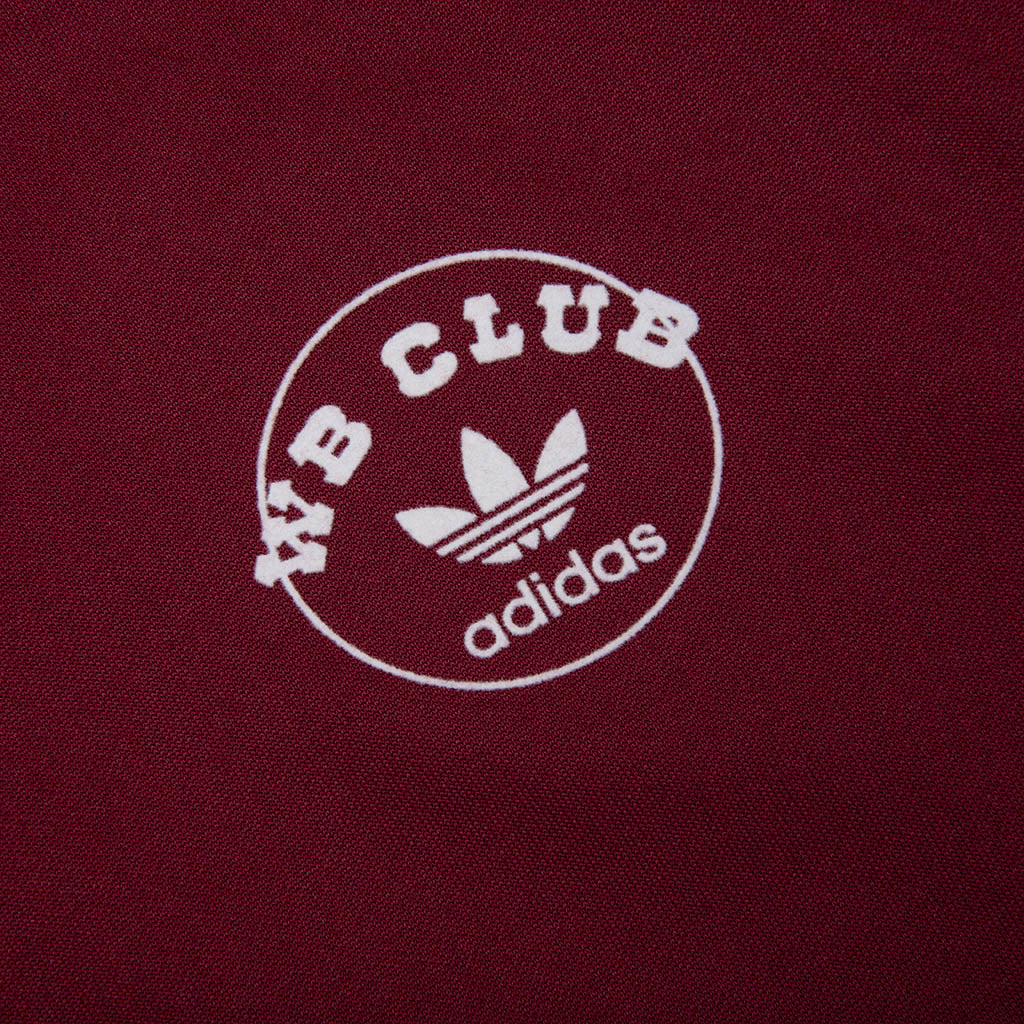 Adidas x Wales Bonner Track Hoodie Collegiate Burgundy