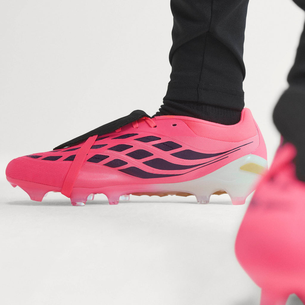 adidas Predator Pro Fold Over Tongue Firm Ground Mens Soccer Cleats Turquesa