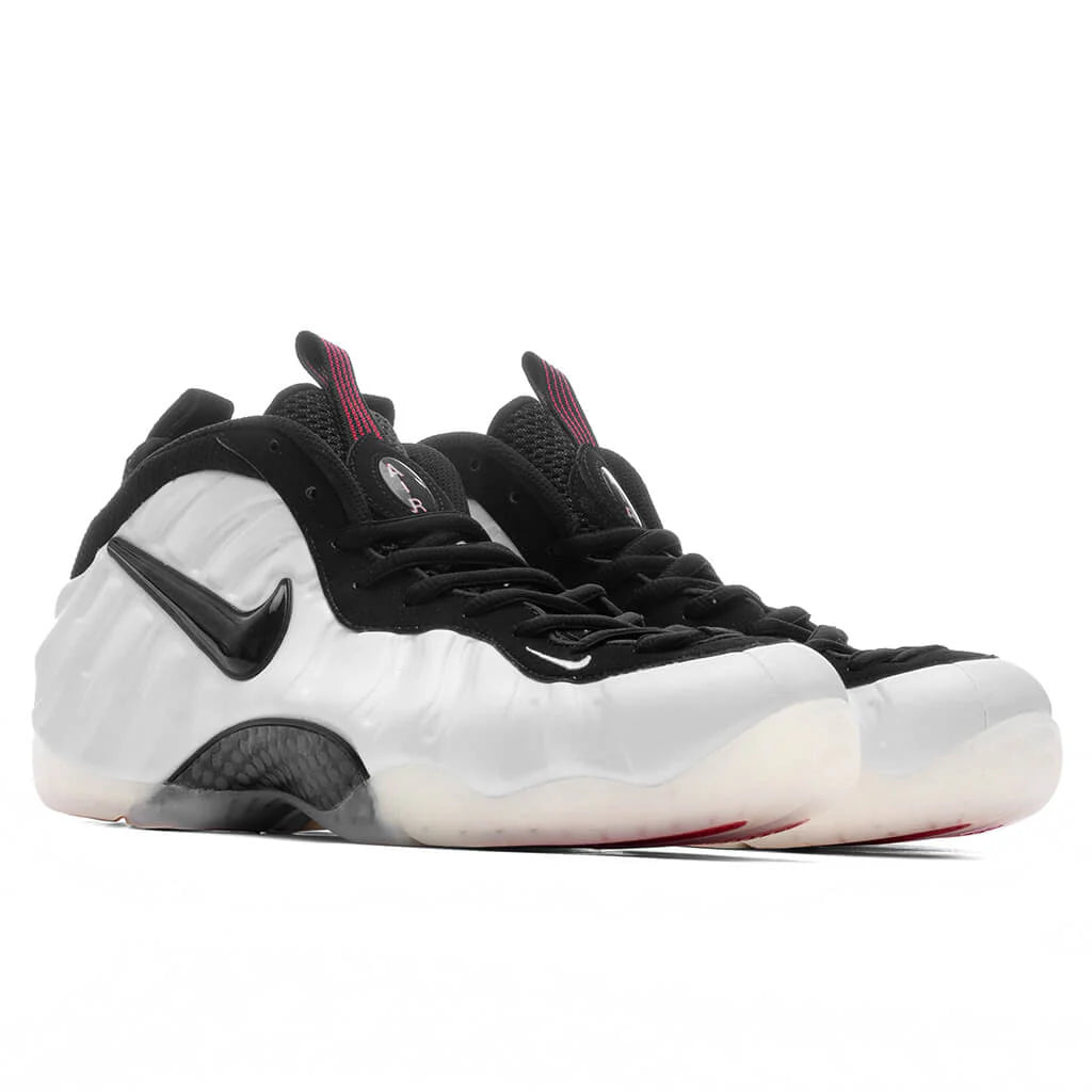 Air Foamposite Pro Pearl Pearl White White Black True Red