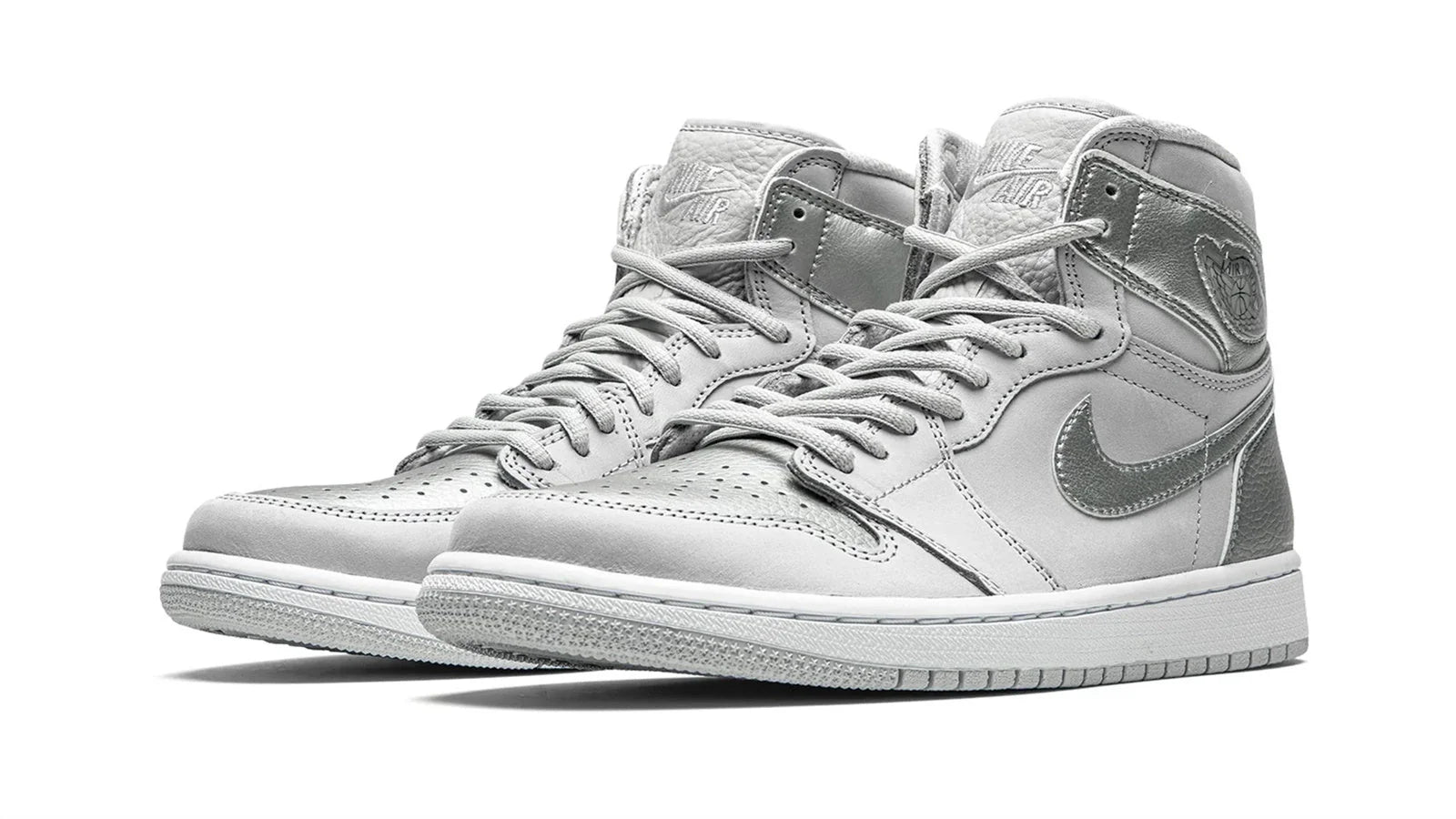 Air Jordan 1 Retro High COJP Metallic Silver