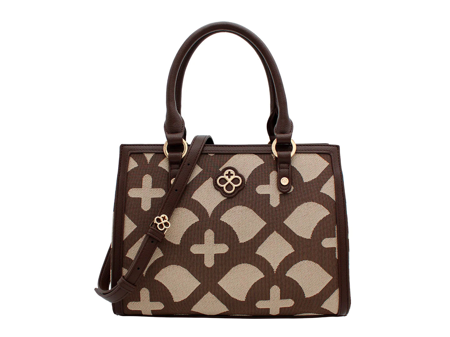Bolso Jaime Ibiza Jacquard Chocolate para Mujer