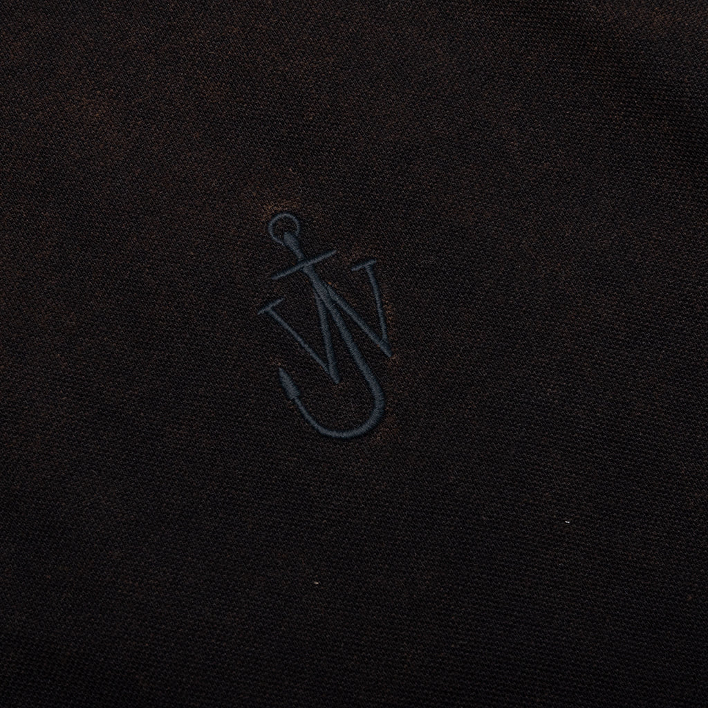 Anchor Short Sleeve Polo Shirt Brown