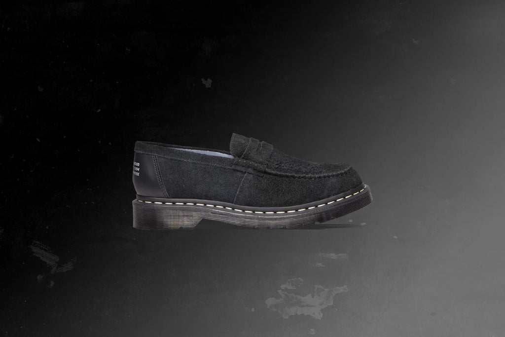 Dr Martens x Neighborhood Penton Creeper Black Hairy Suede Smooth