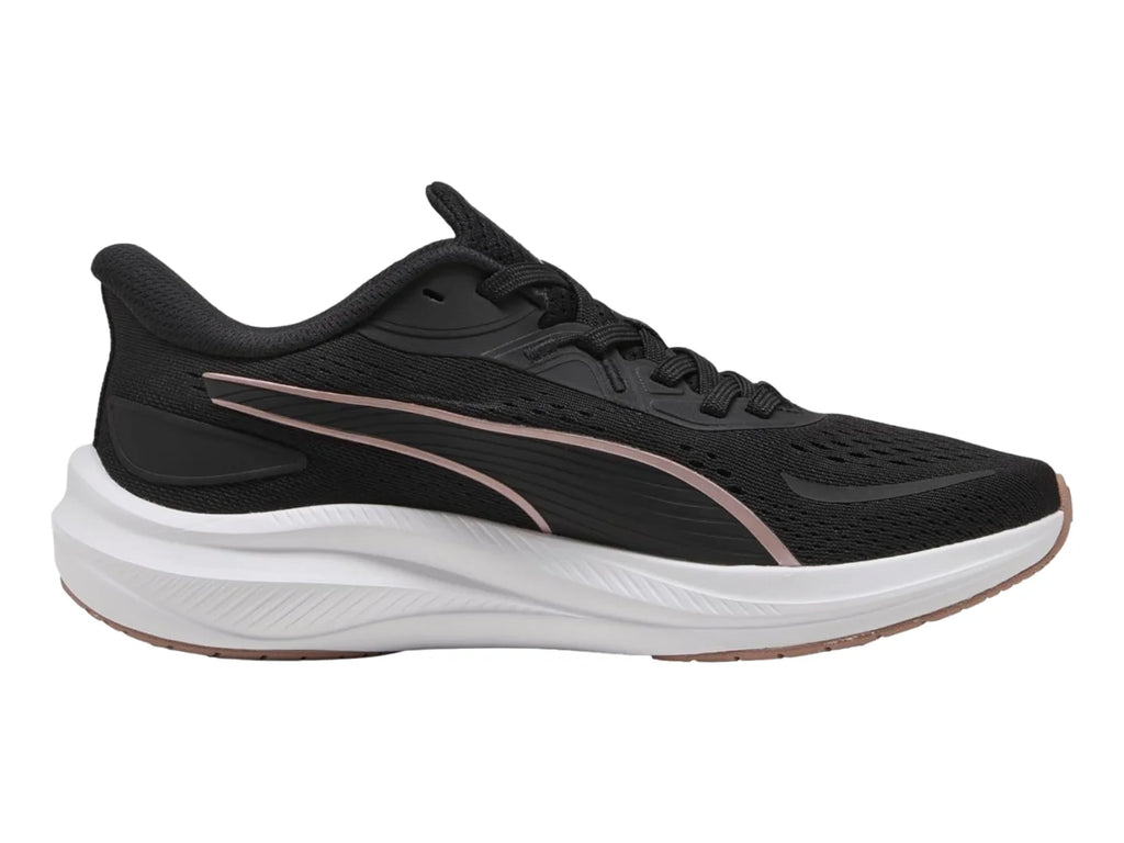 Tenis PUMA Skyrocket Lite 2 Negro y Oro Rosa para Mujer