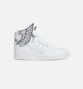 Jeremy Scott New Wings 40 Mens Lifestyle Shoe White